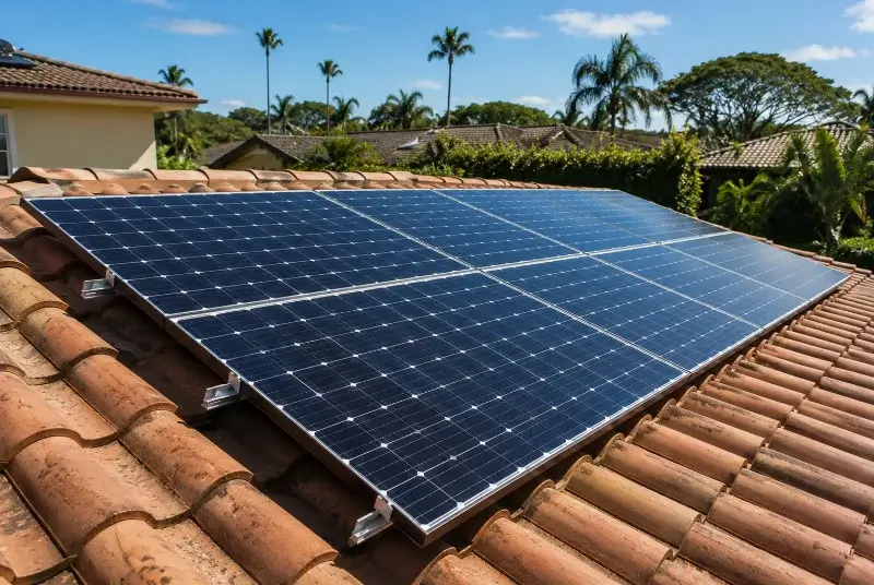 Installation de panneaux solaires à Guzargues