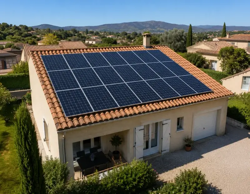 Prime à l'autoconsommation panneaux solaires Guzargues — aide financière de l'État